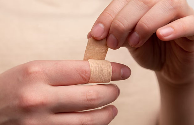 bandage adhesive